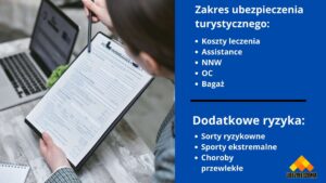 Ubezpieczenie turystyczne - zakres w Blachowni